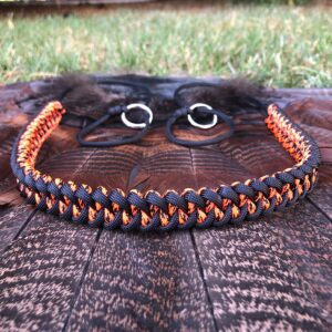 New Handmade Paracord Game Carrier Shark Jawbone Weave
